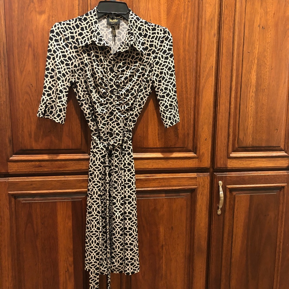 Laundry Dress with Tie Waist